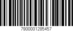 Código de barras (EAN, GTIN, SKU, ISBN): '7900001285457'