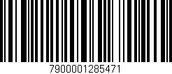 Código de barras (EAN, GTIN, SKU, ISBN): '7900001285471'