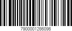 Código de barras (EAN, GTIN, SKU, ISBN): '7900001286096'