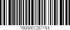 Código de barras (EAN, GTIN, SKU, ISBN): '7900001287154'