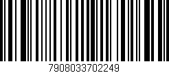 Código de barras (EAN, GTIN, SKU, ISBN): '7908033702249'
