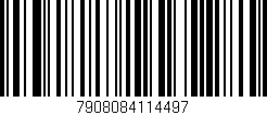 Código de barras (EAN, GTIN, SKU, ISBN): '7908084114497'