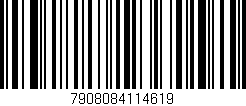 Código de barras (EAN, GTIN, SKU, ISBN): '7908084114619'