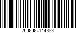 Código de barras (EAN, GTIN, SKU, ISBN): '7908084114893'