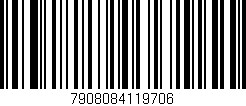 Código de barras (EAN, GTIN, SKU, ISBN): '7908084119706'