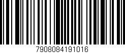 Código de barras (EAN, GTIN, SKU, ISBN): '7908084191016'