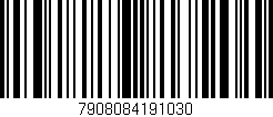 Código de barras (EAN, GTIN, SKU, ISBN): '7908084191030'