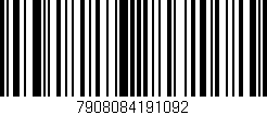Código de barras (EAN, GTIN, SKU, ISBN): '7908084191092'