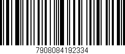 Código de barras (EAN, GTIN, SKU, ISBN): '7908084192334'