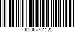 Código de barras (EAN, GTIN, SKU, ISBN): '7908084701222'