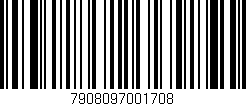 Código de barras (EAN, GTIN, SKU, ISBN): '7908097001708'