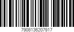 Código de barras (EAN, GTIN, SKU, ISBN): '7908136207917'