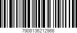Código de barras (EAN, GTIN, SKU, ISBN): '7908136212966'