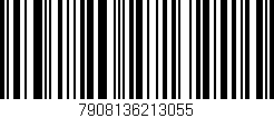 Código de barras (EAN, GTIN, SKU, ISBN): '7908136213055'