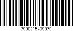 Código de barras (EAN, GTIN, SKU, ISBN): '7908215409379'
