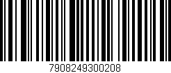 Código de barras (EAN, GTIN, SKU, ISBN): '7908249300208'