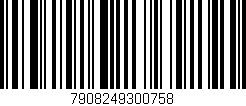 Código de barras (EAN, GTIN, SKU, ISBN): '7908249300758'