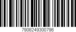 Código de barras (EAN, GTIN, SKU, ISBN): '7908249300796'