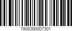 Código de barras (EAN, GTIN, SKU, ISBN): '7908380007301'