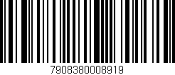 Código de barras (EAN, GTIN, SKU, ISBN): '7908380008919'