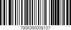 Código de barras (EAN, GTIN, SKU, ISBN): '7908380009107'