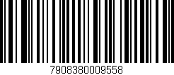 Código de barras (EAN, GTIN, SKU, ISBN): '7908380009558'