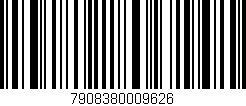 Código de barras (EAN, GTIN, SKU, ISBN): '7908380009626'