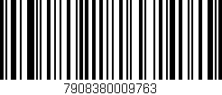 Código de barras (EAN, GTIN, SKU, ISBN): '7908380009763'