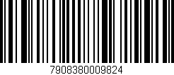 Código de barras (EAN, GTIN, SKU, ISBN): '7908380009824'