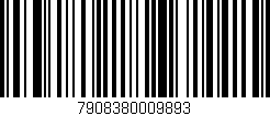 Código de barras (EAN, GTIN, SKU, ISBN): '7908380009893'