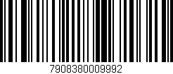 Código de barras (EAN, GTIN, SKU, ISBN): '7908380009992'