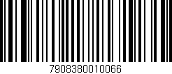 Código de barras (EAN, GTIN, SKU, ISBN): '7908380010066'