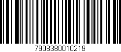 Código de barras (EAN, GTIN, SKU, ISBN): '7908380010219'