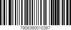Código de barras (EAN, GTIN, SKU, ISBN): '7908380010387'