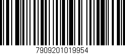 Código de barras (EAN, GTIN, SKU, ISBN): '7909201019954'