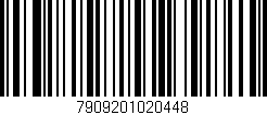 Código de barras (EAN, GTIN, SKU, ISBN): '7909201020448'
