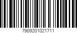 Código de barras (EAN, GTIN, SKU, ISBN): '7909201021711'