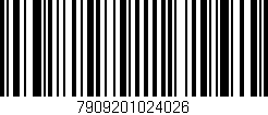 Código de barras (EAN, GTIN, SKU, ISBN): '7909201024026'