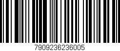 Código de barras (EAN, GTIN, SKU, ISBN): '7909236236005'