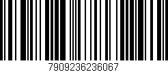 Código de barras (EAN, GTIN, SKU, ISBN): '7909236236067'