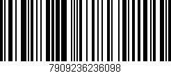 Código de barras (EAN, GTIN, SKU, ISBN): '7909236236098'