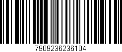 Código de barras (EAN, GTIN, SKU, ISBN): '7909236236104'