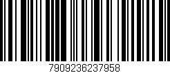Código de barras (EAN, GTIN, SKU, ISBN): '7909236237958'