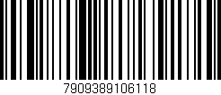 Código de barras (EAN, GTIN, SKU, ISBN): '7909389106118'