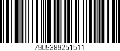 Código de barras (EAN, GTIN, SKU, ISBN): '7909389251511'