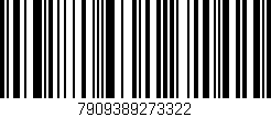 Código de barras (EAN, GTIN, SKU, ISBN): '7909389273322'