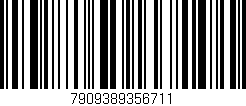 Código de barras (EAN, GTIN, SKU, ISBN): '7909389356711'
