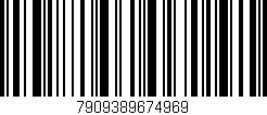 Código de barras (EAN, GTIN, SKU, ISBN): '7909389674969'
