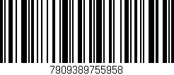Código de barras (EAN, GTIN, SKU, ISBN): '7909389755958'