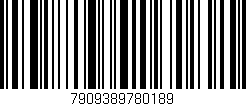 Código de barras (EAN, GTIN, SKU, ISBN): '7909389780189'